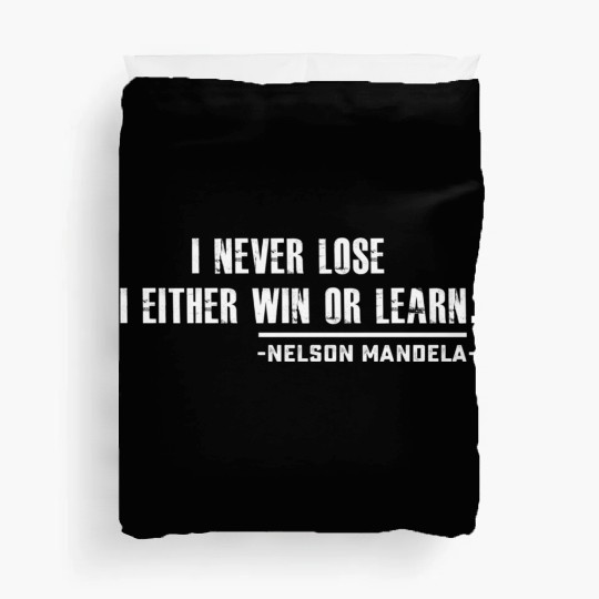 Nelson Mandela'S Motivational Duvet Covers