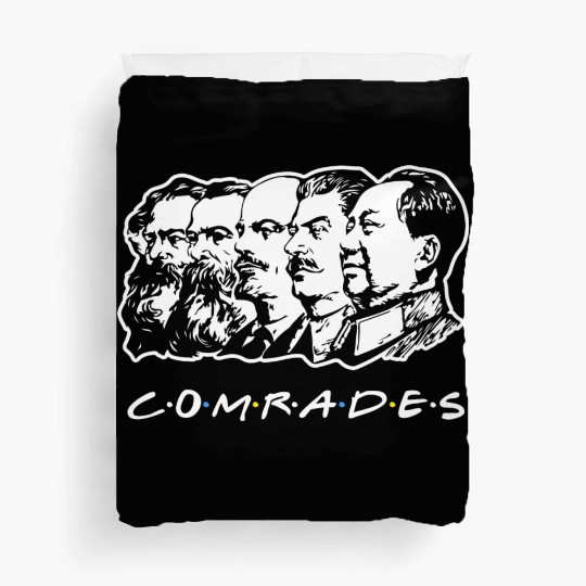 Communist Comrades Friends Duvet Covers