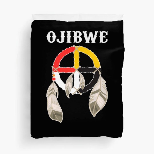 Ojibwe Anishinaabeg People Native American Duvet Covers