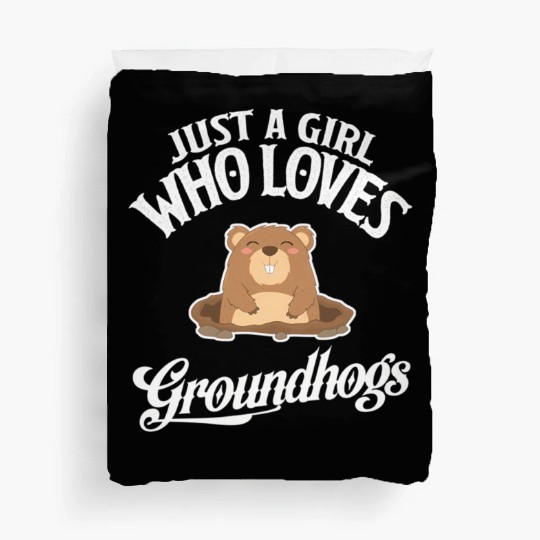 Who Loves Groundhogs Groundhog Duvet Covers