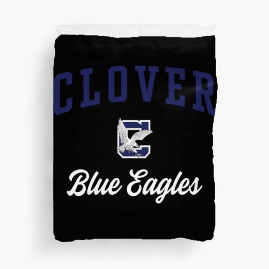 Clover High School Blue Eagles Duvet Covers