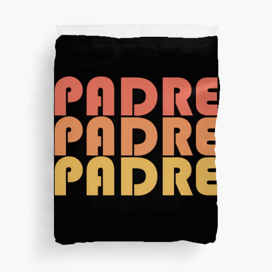 Padre Typography 1970S Duvet Covers