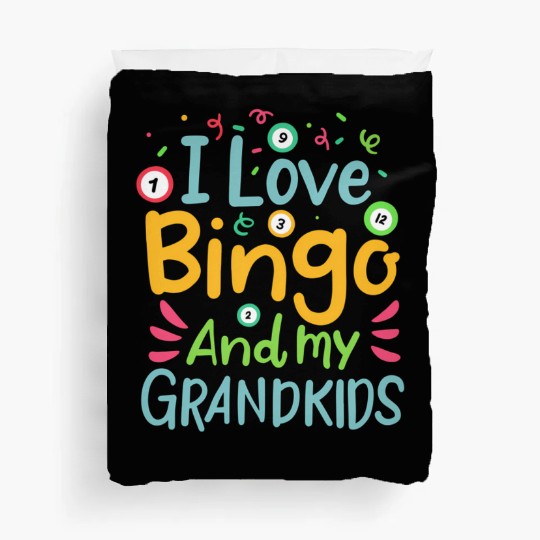 Bingo Grandma Or Grandpa Bingo And My Grand Duvet Covers