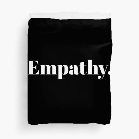 Statement Empathy Blue Small Duvet Covers