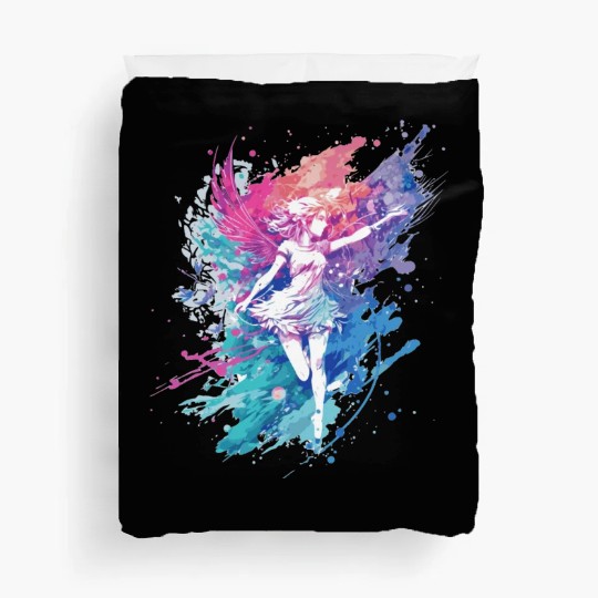 Watercolor Fantasy Fairy Grunge Pastel Goth Butter Duvet Covers
