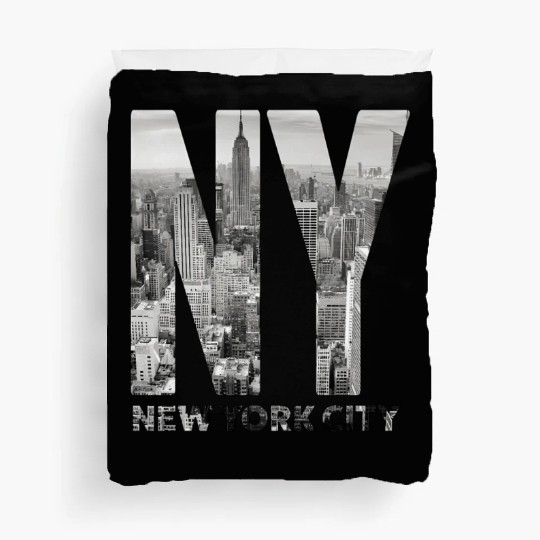 New York City yline Nyc Manhattan Duvet Covers