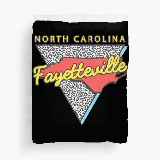 Fayetteville North Carolina Triangle Nc City Duvet Covers