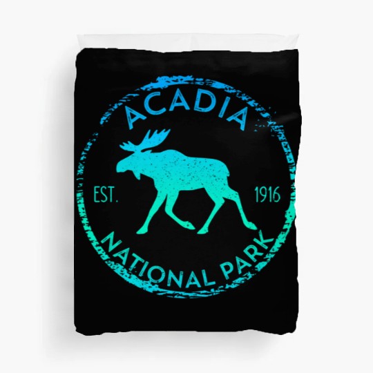 Acadia National Park Np Maine Moose Duvet Covers