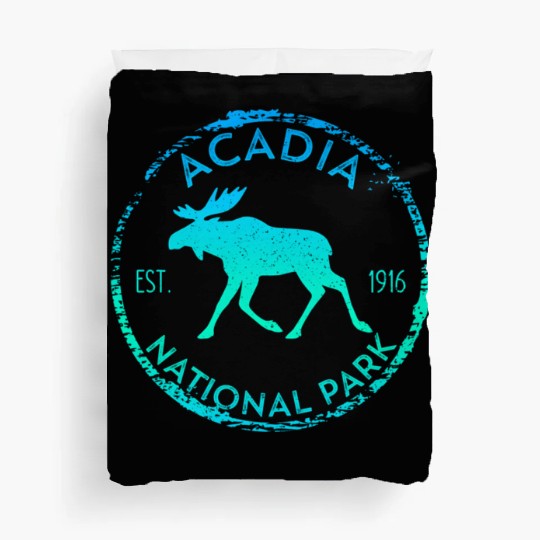 Acadia National Park Np Maine Moose Duvet Covers