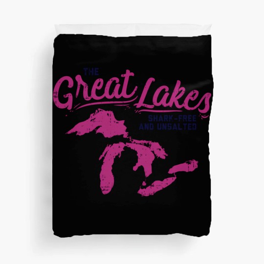 Great Lakes Shark Free Unsalted Summer Vacation Duvet Covers