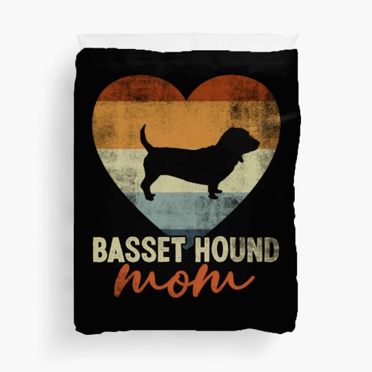 Basset Hound Mom Dog Mother'S Day Duvet Covers