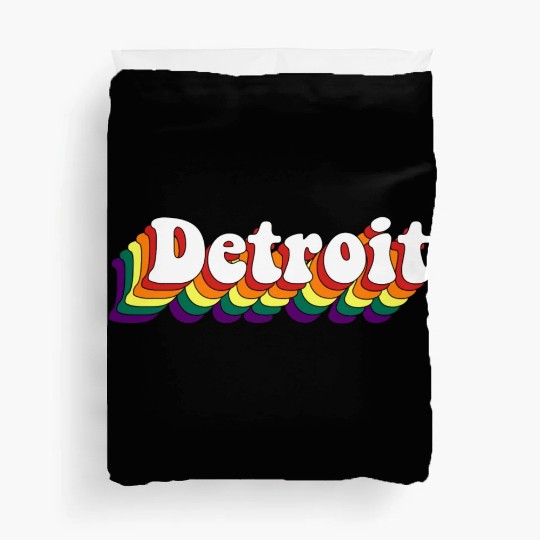Detroit Michigan Duvet Covers
