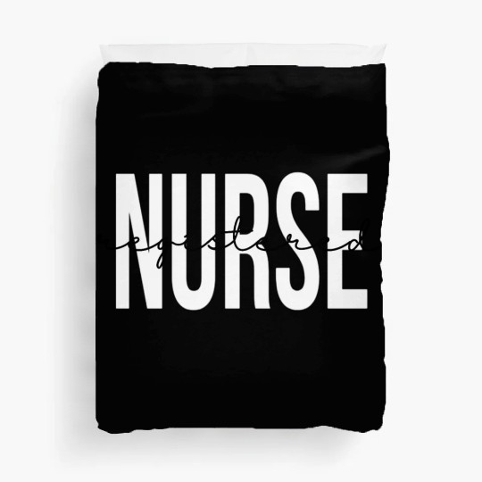 Registered Nurse Rn Emergency Room Nurse Duvet Covers
