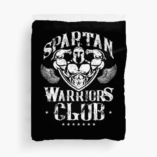 Spartan Warrior T ShirtSpartan Warriors Club Gym W Duvet Covers