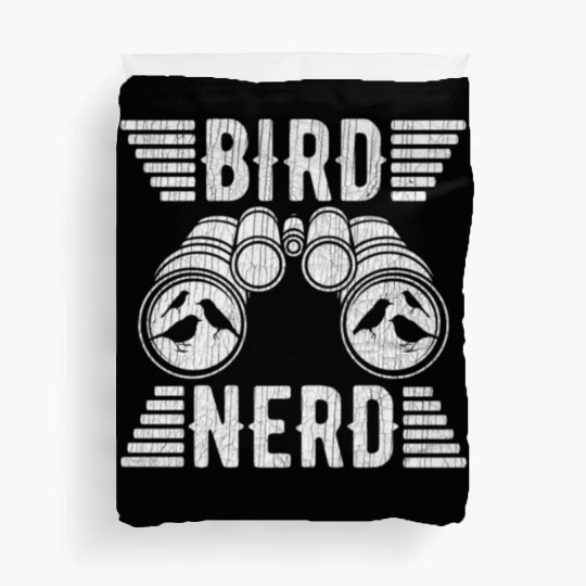 Bird Nerd Birdwatcher Birds Duvet Covers