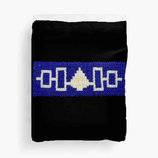 Haudenosaunee Iroquois Native Indigenous Bead Duvet Covers