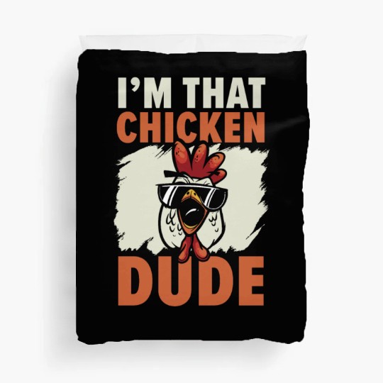 Chicken Farmer Chicken Whisperer Farm Animal Duvet Covers