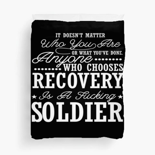 Drug Addiction Recovery Sobriety Sober Aa 12 Duvet Covers