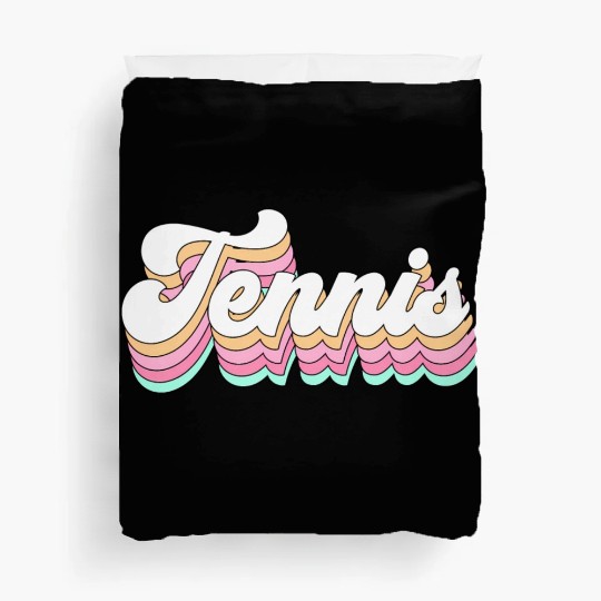 Tennis Pastel Aesthetic Forn Duvet Covers
