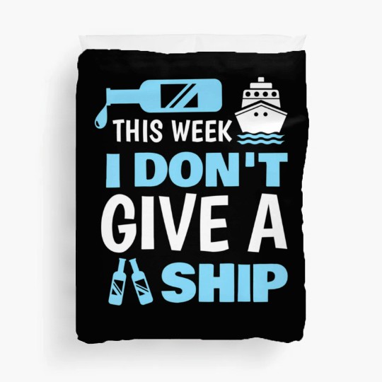 Cool Cruise Art Cruise Vacation Cruise Ship Duvet Covers