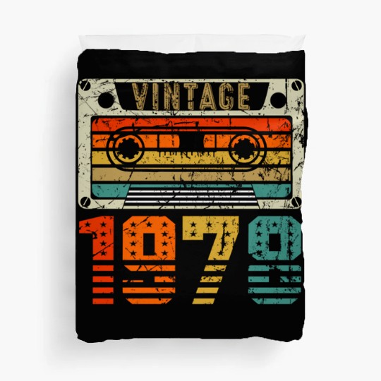 1978 44 And 44Th Duvet Covers