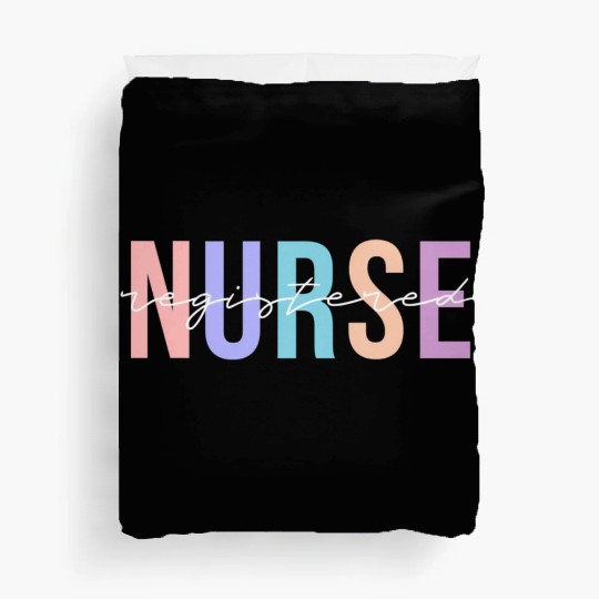 Registered Nurse Rn Emergency Room Nurse Duvet Covers