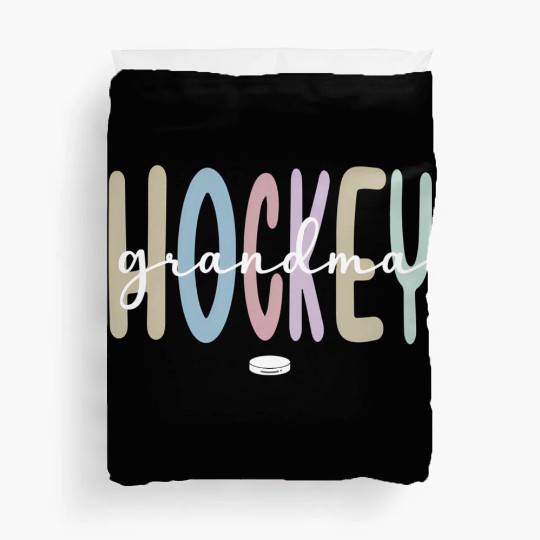 Proud Ice Hockey Grandma Ice Hockey Grandmother Duvet Covers