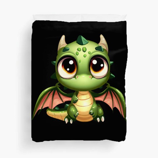 Big Eyes Dragon Puppy Dragon Babby Duvet Covers