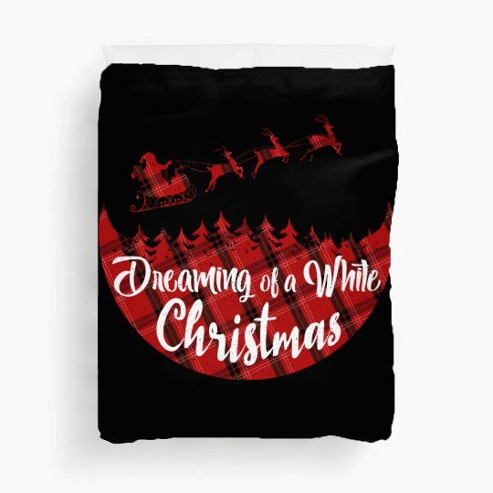 Dreaming of a White Christmas Duvet Covers