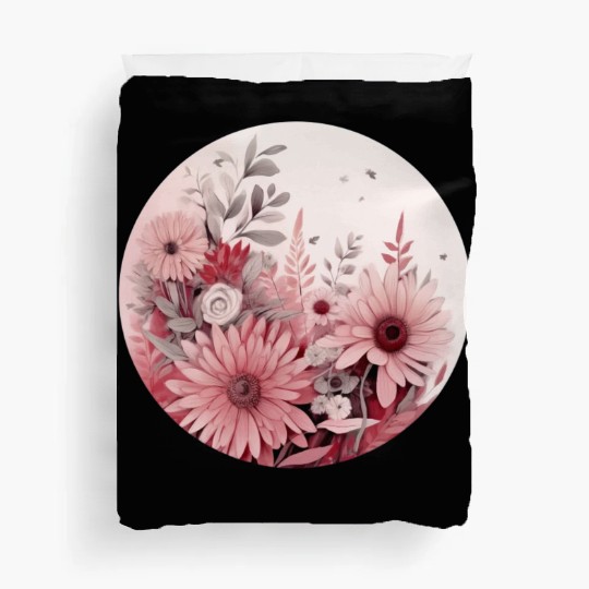 beautiful flowers in awesome summer colours Duvet Covers