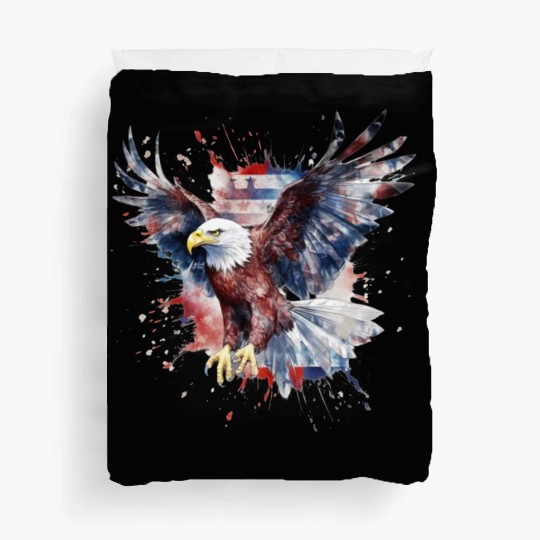 Eagle 4Th July Independent Day Duvet Covers