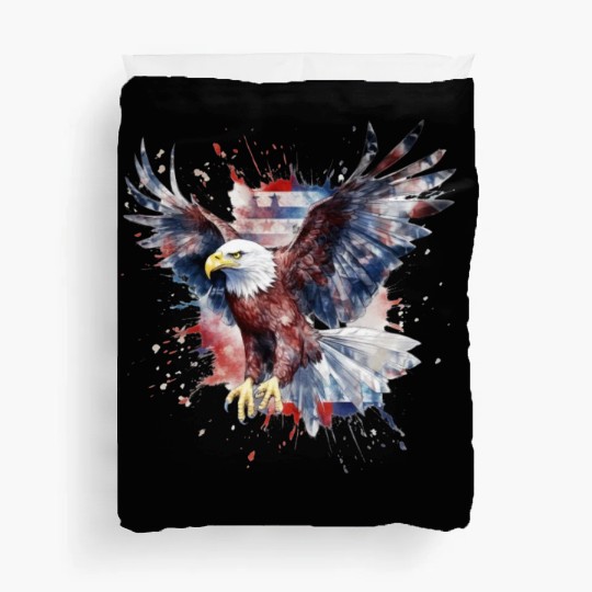 Eagle 4Th July Independent Day Duvet Covers