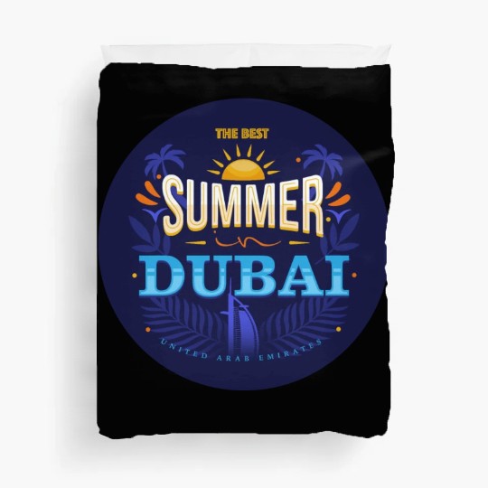 The Best Summer In Dubai Duvet Covers