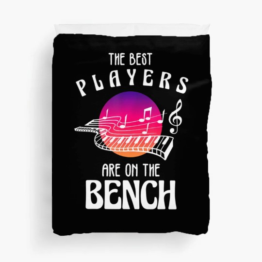 Funny Piano Art For Piano Player Pianists Duvet Covers