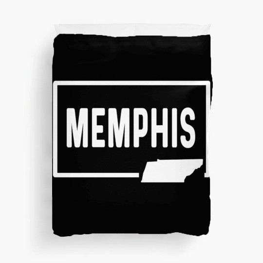 Memphis Tennessee Tn - Home Hometown Vacation Duvet Covers