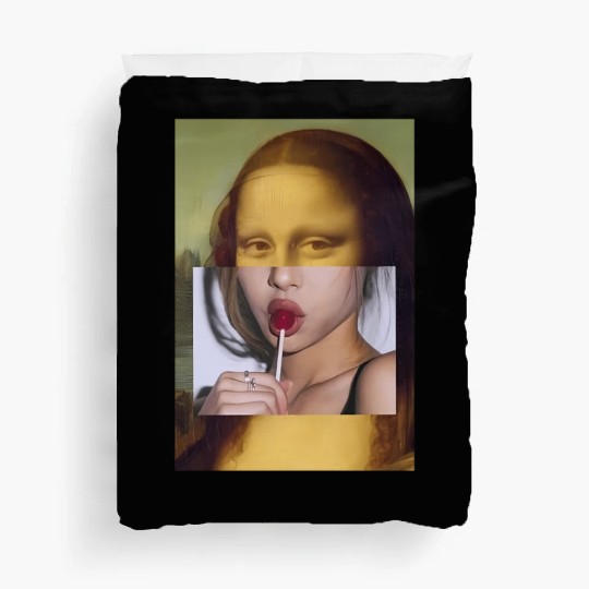 Mona Lisa Lollipop Mona Lisa Duvet Covers