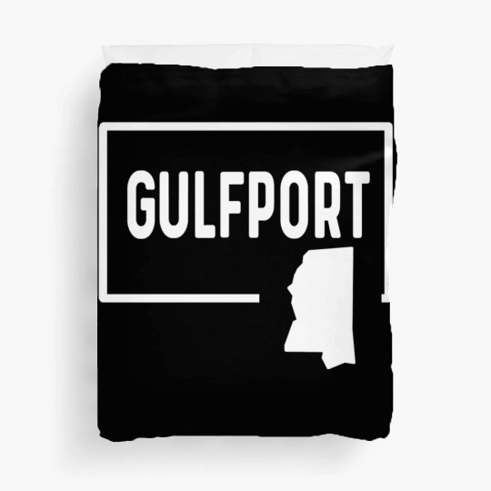 port Mississippi Ms - Home Hometown Vacation Duvet Covers