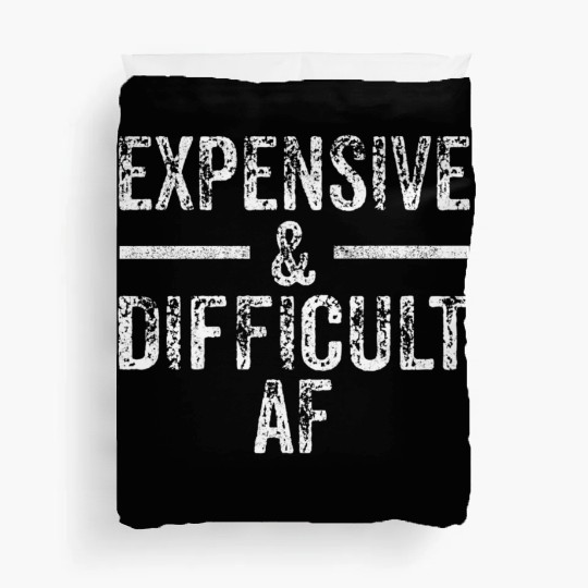 Expensive And Difficult Af Bougie Bougee Vintage Duvet Covers