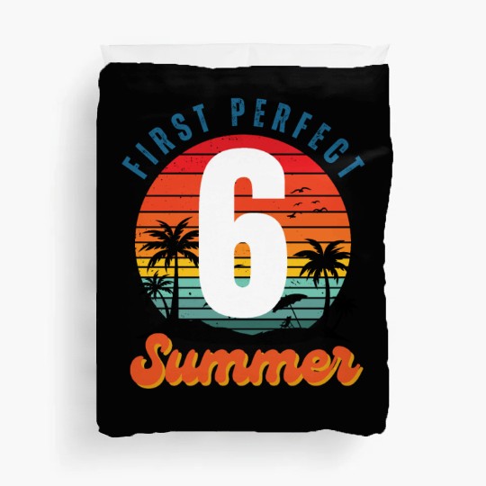 First perfect number summer light version Duvet Covers