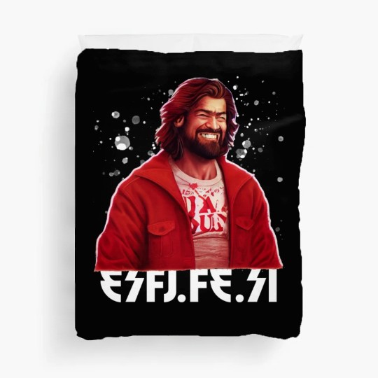 Harmonious Empathy: Embrace Your ESFJ Spirit Duvet Covers