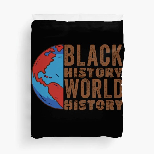 Black History World History Blackish Duvet Covers