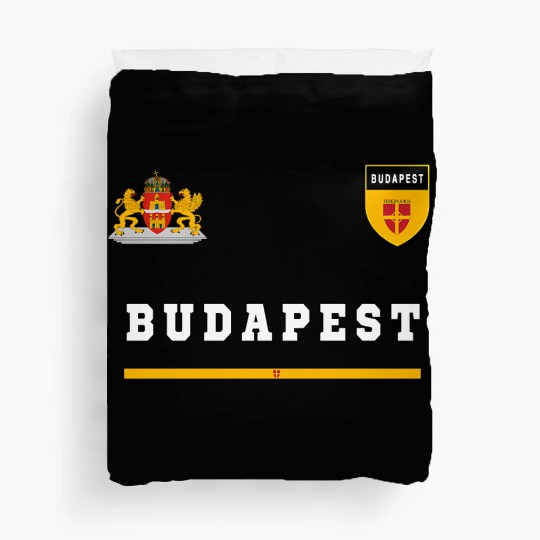 Budapest Sportsoccer Jersey Flag Football Hungary Duvet Covers