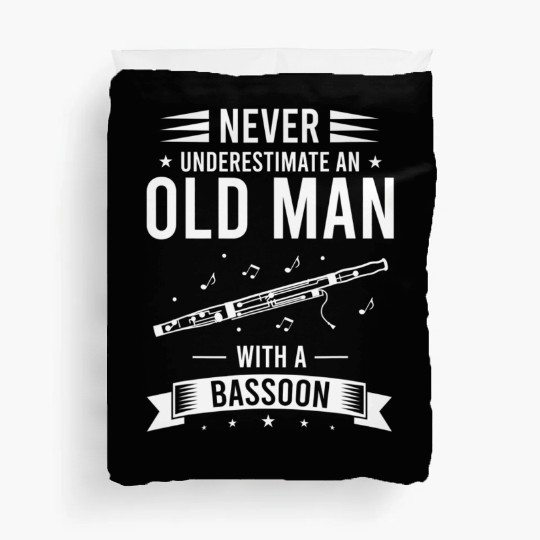 Bassoon Reed for Bassoonist and Bassoon Orchestra Duvet Covers