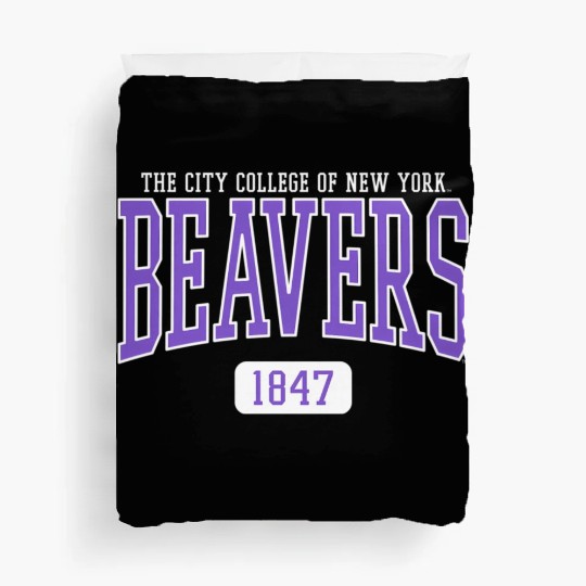 City Of New York Ccny Beavers Est Date Duvet Covers