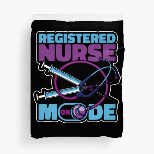 Registered Nurse Mode On Hotal Registered Duvet Covers