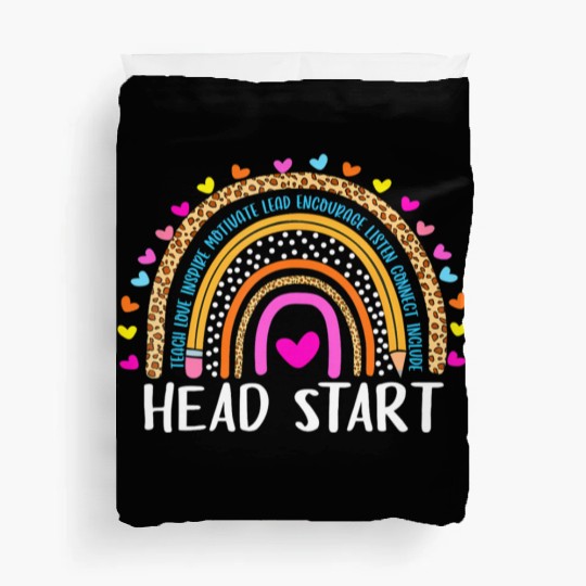 Back to School Head Start Squad Homeschool Duvet Covers