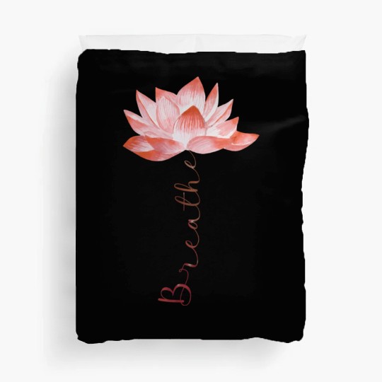 Lotus Yoga Zen Meditation Namaste Duvet Covers