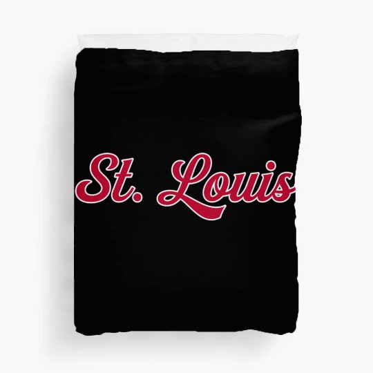 St Louis 1970S Wordmark Script Duvet Covers