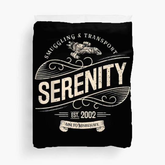 Vintage Serenity Sgling And Transport Firefly Duvet Covers