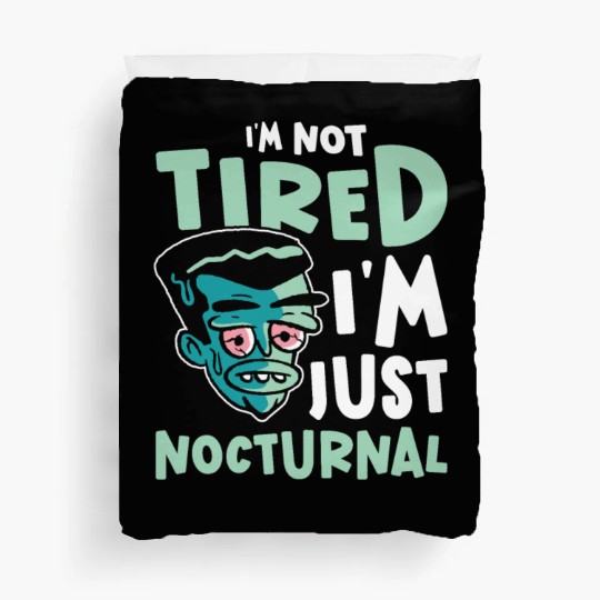 Night Shift Worker Graveyard Duty Duvet Covers